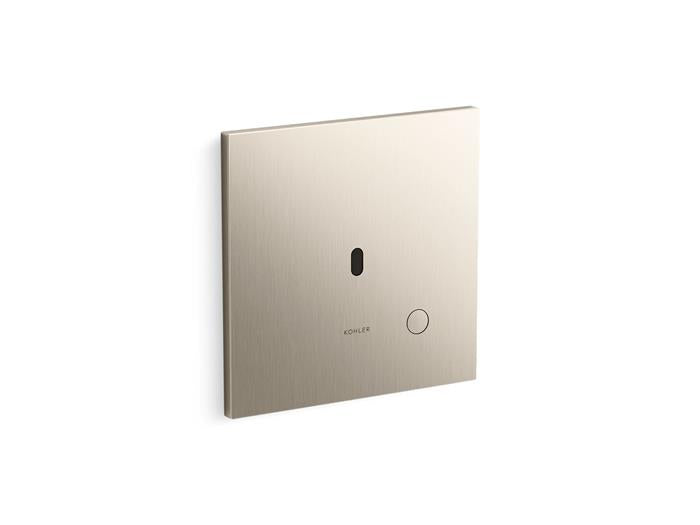 Kohler - Mach Flex Metal Faceplate For Concealed Touchless Toilet Flushometer, 1.0 Gpf