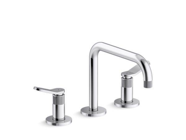 Kallista - Aileron Widespread Sink Faucet Lever Handles, Low Spout