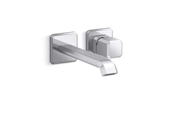 Kallista - Bezel Wall Mount Single Control, Elongated Spout
