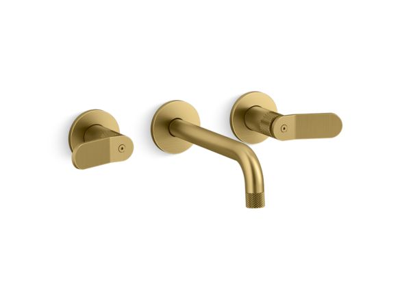 Kallista - Aileron Wall Mount Widespread Sink Faucet