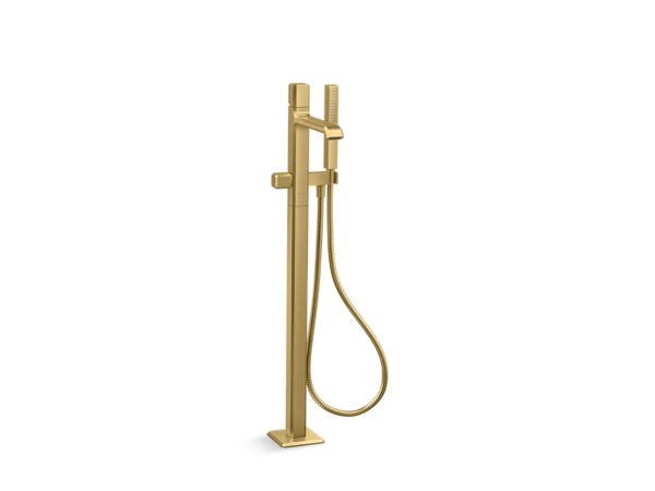 Kallista - Bezel Freestanding Bath Faucet, with Handshower