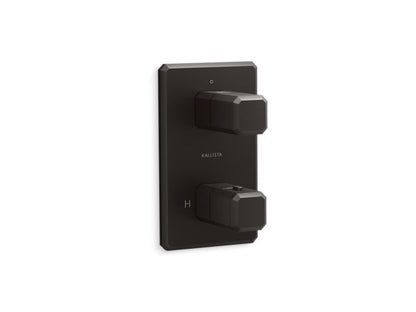 Kallista - Bezel 1-Outlet Stacked Thermostatic Trim