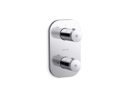 Kallista - Aileron 1-Outlet Stacked Thermostatic Trim