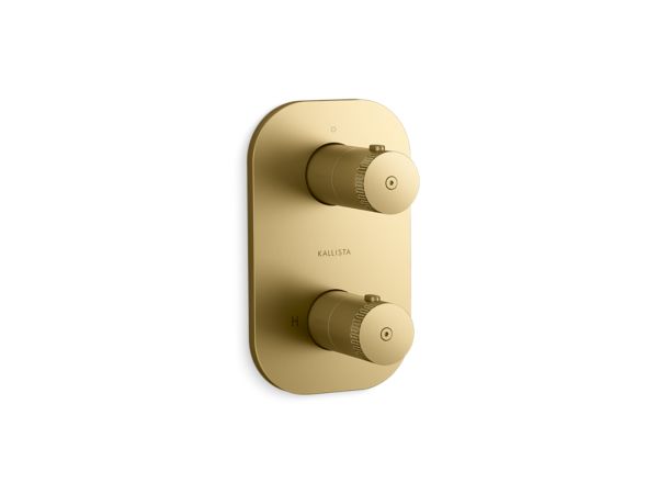 Kallista - Aileron 1-Outlet Stacked Thermostatic Trim
