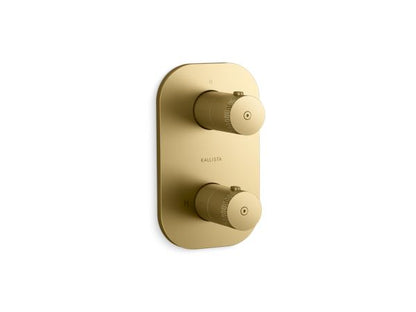 Kallista - Aileron 1-Outlet Stacked Thermostatic Trim