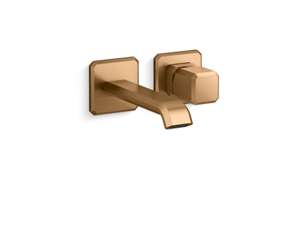 Kallista - Bezel Wall Mount Single Control Sink Faucet
