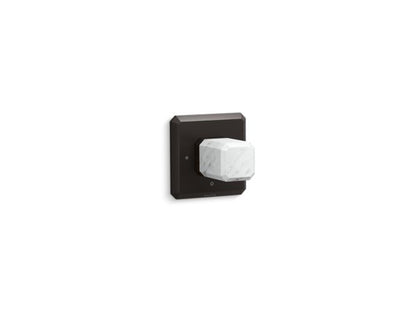 Kallista - Bezel Volume Control Trim, White Carrara Stone