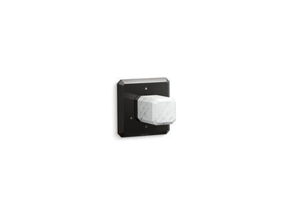 Kallista - Bezel Eco Transfer Trim, White Carrara Stone
