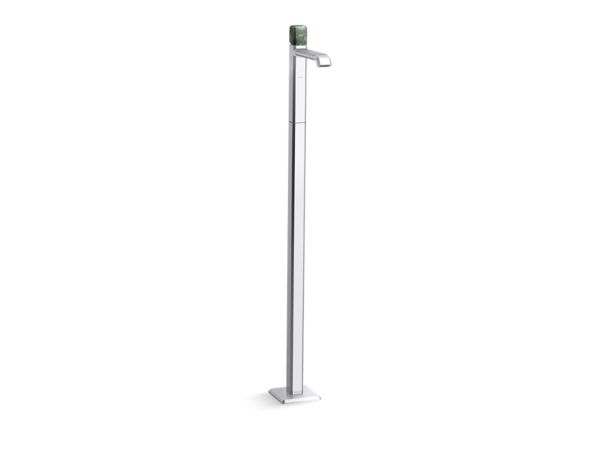 Kallista - Bezel Floormount Sink Faucet, Guatemala Stone
