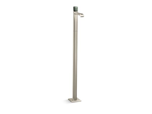 Kallista - Bezel Floormount Sink Faucet, Guatemala Stone