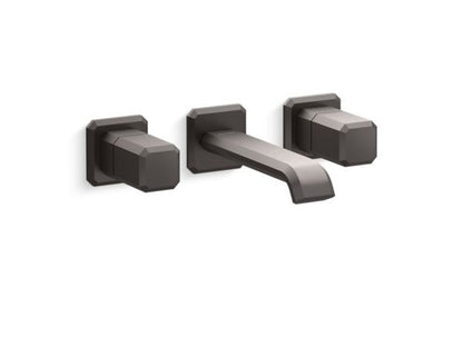 Kallista - Bezel Wall Mount Widespread Sink Faucet