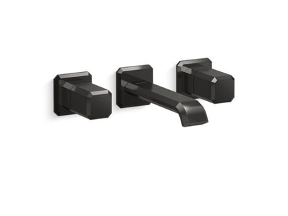 Kallista - Bezel Wall Mount Widespread Sink Faucet