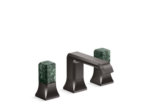Kallista - Bezel Widespread Sink Faucet, Guatemala Stone