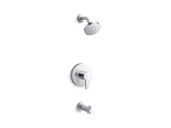 Kohler - Elate Ngrt Bath And Shower Trim Kit, 2.5 Gpm