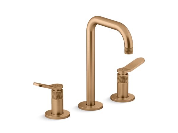 Kallista - Aileron Widespread Sink Faucet Lever Handles, Tall Spout