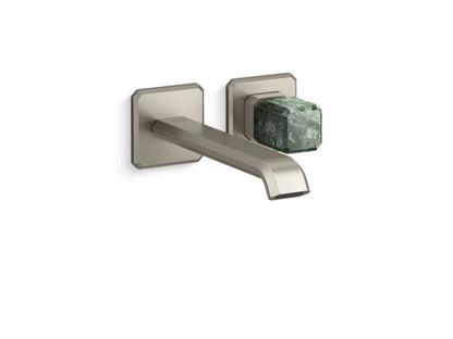 Kallista - Bezel Wall Mount Single Control, Elongated Spout, Guatemala Stone