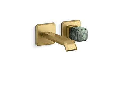 Kallista - Bezel Wall Mount Single Control Sink Faucet, Guatemala Stone