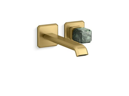 Kallista - Bezel Wall Mount Single Control, Elongated Spout, Guatemala Stone