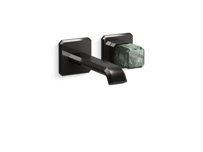 Kallista - Bezel Wall Mount Single Control Sink Faucet, Guatemala Stone