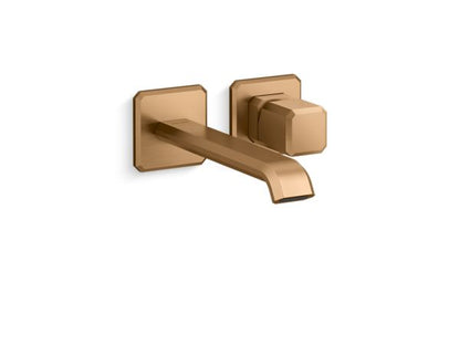 Kallista - Bezel Wall Mount Single Control, Elongated Spout