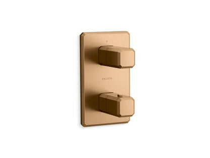 Kallista - Bezel 1-Outlet Stacked Thermostatic Trim