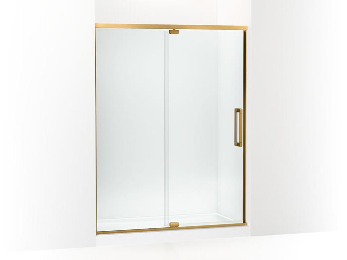 Kohler - Statement 76 Inch H Pivot Shower Doors, With 5/16 Inch Thick Glass 76H X 54-60W Cc