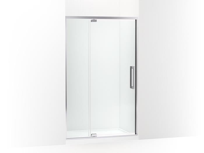 Kohler - Statement 76 Inch H Pivot Shower Door With 5/16 Inch-Thick Glass