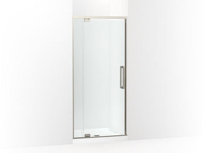 Kohler - Statement 76 Inch H Pivot Shower Door With 5/16 Inch-Thick Glass