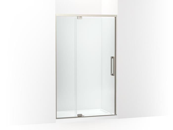 Kohler - Statement 76 Inch H Pivot Shower Door With 5/16 Inch-Thick Glass