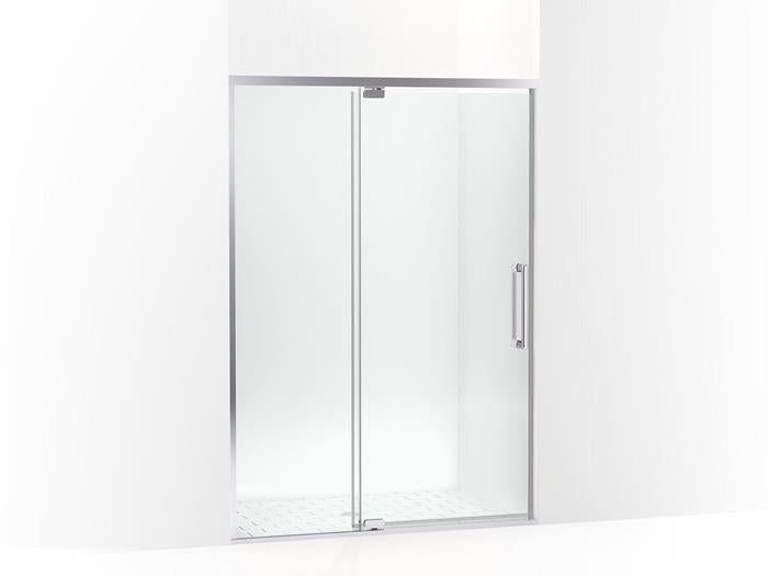 Kohler - Statement 76 Inch H Pivot Shower Door With 5/16 Inch-Thick Glass 76H X 48-54W