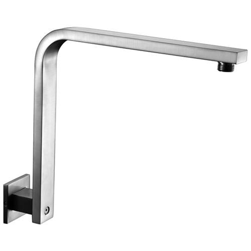 Alfi - 12 Inch Square Raised Wall Mounted Shower Arm