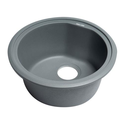 Alfi - 17 Inch Drop-In Round Granite Composite Kitchen Prep Sink