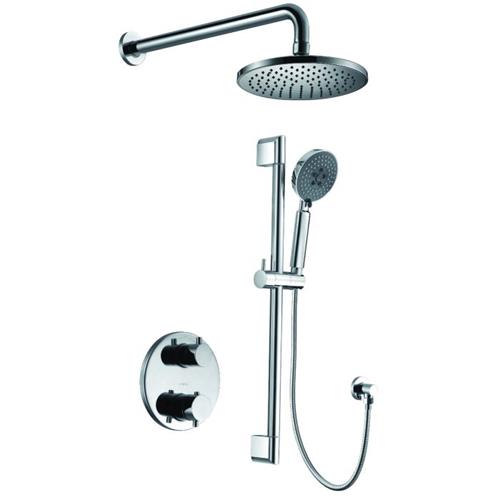Alfi - Round Style 2 Way Thermostatic Shower Set