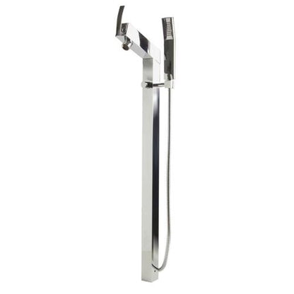 Alfi - Floor Mounted Tub Filler + Mixer /w additional Hand Held Shower Head