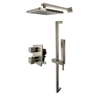 Alfi - 2 Way Thermostatic Square Shower Set