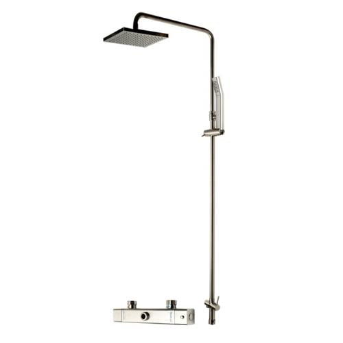 Alfi - Square Style Thermostatic Exposed Shower Set