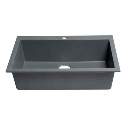 Alfi - 30 Inch Drop-In Single Bowl Granite Composite Kitchen Sink