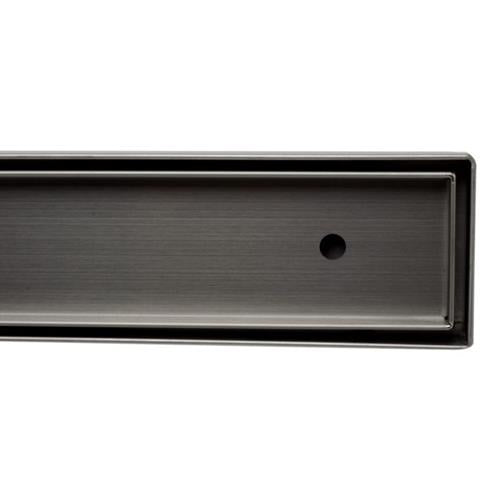 Alfi - 24 Inch Long Modern Stainless Steel Linear Shower Drain w/o Cover