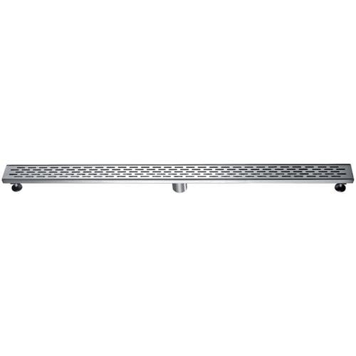 Alfi - 47 Inch Linear Shower Drain with Groove Holes