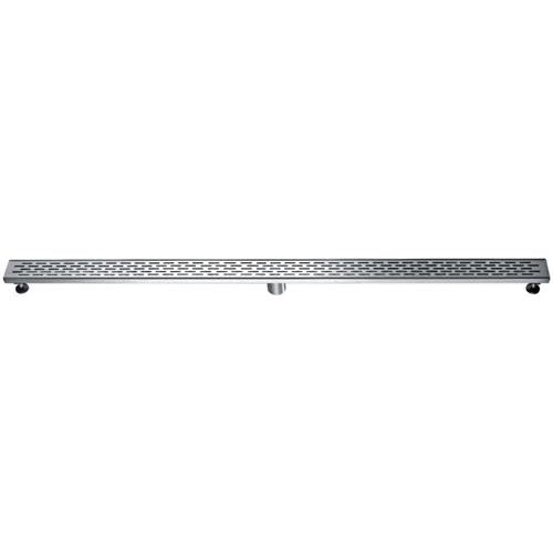 Alfi - 59 Inch Linear Shower Drain with Groove Holes
