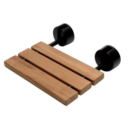 Alfi - 16 Inch Folding Teak Wood Shower Seat Bench
