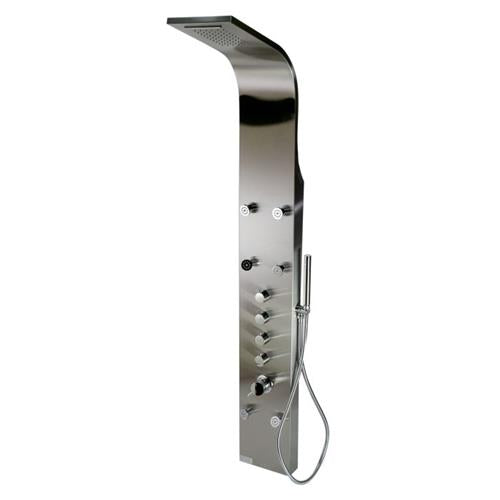 Alfi - Stainless Steel Shower Panel with 6 Body Sprays