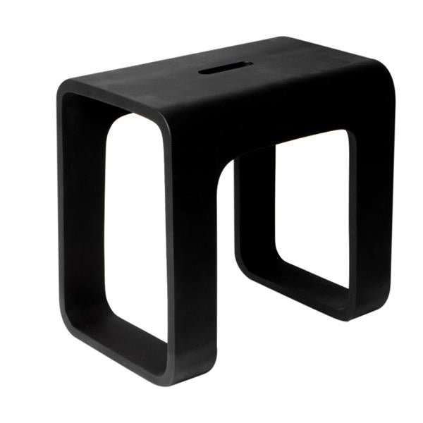 Alfi - White Matte Solid Surface Resin Bathroom / Shower Stool
