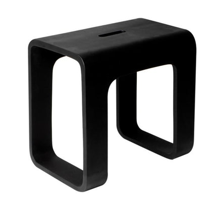 Alfi - White Matte Solid Surface Resin Bathroom / Shower Stool