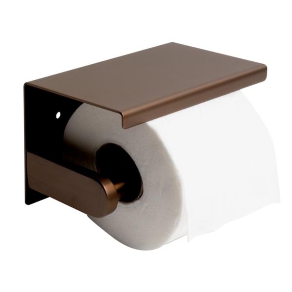 Alfi - PVD Stainless Steel Toilet Paper Holder with Shelf