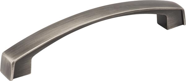 Jeffrey Alexander - 128 mm Center-to-Center Square Merrick Cabinet Pull