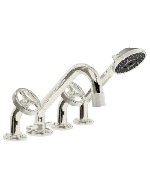 Waterstone - Argonaut Deck Mount Tub Filler W/ Hand Shower