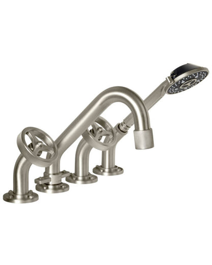 Waterstone - Argonaut Deck Mount Tub Filler W/ Hand Shower