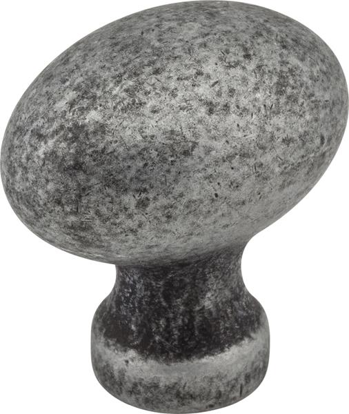 Jeffrey Alexander - 1-3/16 Inch Overall Length Football Bordeaux Cabinet Knob