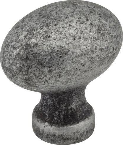 Jeffrey Alexander - 1-3/16 Inch Overall Length Football Bordeaux Cabinet Knob